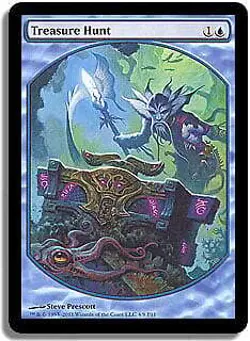 Treasure Hunt (Player Rewards Textless) Promo NM Sorcery Special CARD ABUGames - Image 1