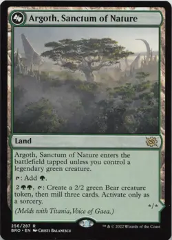 Argoth, Sanctum of Nature R The Brothers' War 256 NM MTG - Image 1