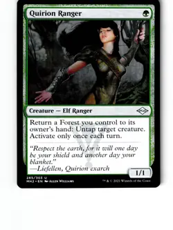 Quirion Ranger 285 Uncommon Modern Horizons 2 Magic: The Gathering LP - Image 1