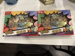 Pokemon TCG Ascended Heroes First Partners Deluxe Pin Collection SET OF 2 BOXES - Image 1