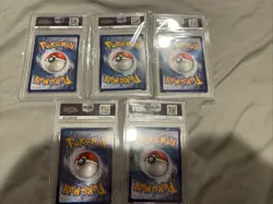 Lot Of 5 Pokemon Psa 10 Crobat Houndoom Drednaw - Image 2