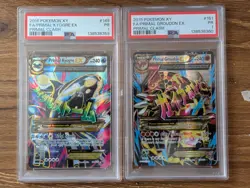 2015 Pokemon XY Primal Clash PSA 1 Kyogre EX#149 Groudon EX 151 Holo SEQUENTIAL - Image 1