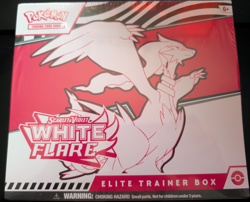 Pokemon TCG Scarlet & Violet White Flare Elite Trainer Box Factory Sealed ETB - Image 1