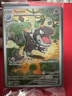 Pokemon TCG - Tyrunt Pokemon Center Stamp Promo MEP 070 Perfect Order *SEALED* - Image 1