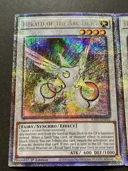 2x Herald Of The Arc Light | RA01-EN031 | Quarter Century Secret Rare | YuGiOh! - Image 3