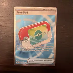 Poke Pad 113/088 Full Art Ultra Rare Mega Evolution Perfect Order Pokemon TCG NM - Image 1
