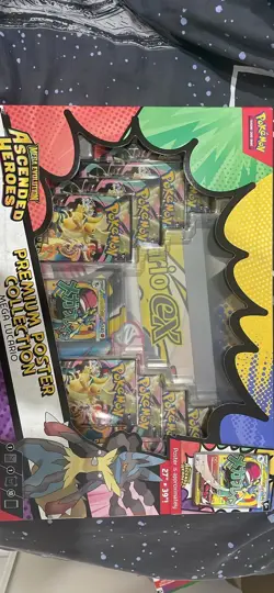 Pokemon Ascended Heroes Premium Poster Collection Bundle Gardevoir and Lucario - Image 1