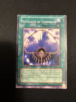 MISPRINT Necklace of Command RDS-EN040 Rise of Destiny 1st Edition Yu-Gi-Oh! - Image 1