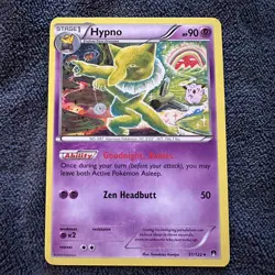 Hypno 51/122 Non Holo Rare XY Pokemon Card TCG Breakpoint Near Mint - Image 1