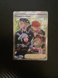 Pokemon Cards Friends In Hisui 148/159 Full Art Ultra Rare Crown Zenith - (NM) - Image 1