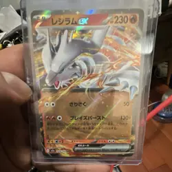 Pokemon EX Card Lot Holo Japanese Terapagos, Reshiram, Mega Zygarde, Aurorus - Image 3
