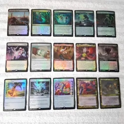 Magic the Gathering Foil Promo Card Lot of 15 - Image 1