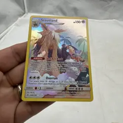 Stoutland Secret Rare Full Art Cosmic Eclipse 248/236 Pokemon Card NM - Image 2