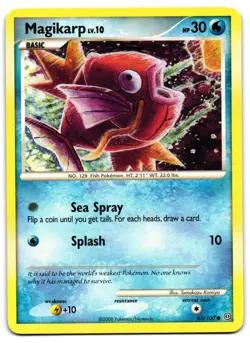 Magikarp 65/100 - Stormfront Common Pokemon TCG - LP Card - Image 1