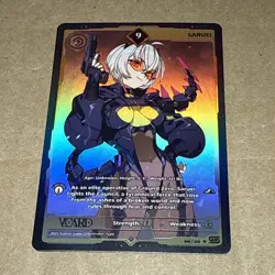 Saruei 9 Holo First (1st) Edition Awakened Worlds Card GamerSupps VCard 206/250 - Image 1