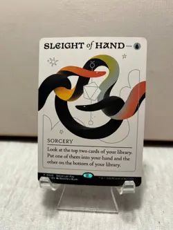 MTG Sleight of Hand (25) LP - Play Promo - Image 1