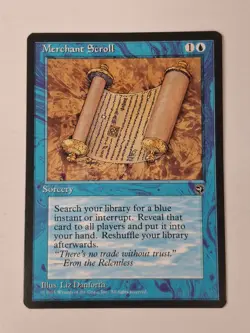 Magic : The Gathering - Merchant Scroll -Homelands - Regular - NM BB - Image 1