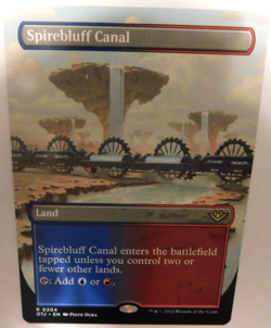 Spirebluff Canal - Full-Art - OTJ - Regular - NM (Unplayed) - Image 1