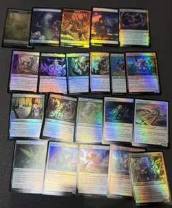 Magic The Gathering Lorwyn Eclipse ( Mixed Card Lot ) 21 Foil Card Lot - Image 1