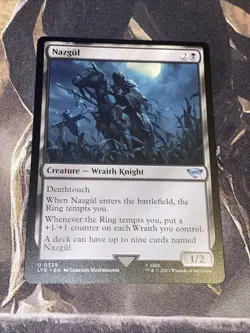 Nazgul X1 Mtg Lord Of The Rings Nm 0339 - Image 1