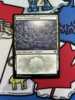 Snow-Covered Forest x1 Mtg Kaldheim #285/285 - Image 1