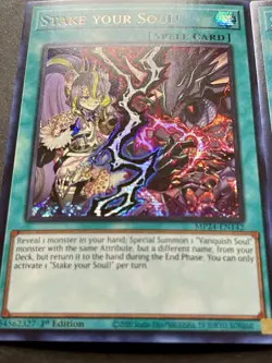 2x Stake Your SouL! | MP24-EN142 | Prismatic Secret Rare | NM | 1st Ed | YuGiOh! - Image 2