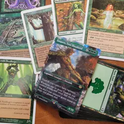 MTG Commander Magic Deck 100 Cards - Fangorn Tree Shepherd Mono Green TREEFOLK ! - Image 1