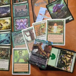 MTG Commander Magic Deck 100 Cards - Fangorn Tree Shepherd Mono Green TREEFOLK ! - Image 5