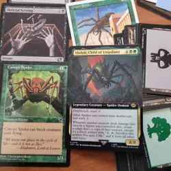 MTG Commander Magic Deck 100 Cards - Shelob Child of Ungoliant SPIDERS Tribe Fun - Image 1