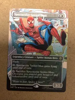 MTG Spectacular Spider-Man 0014 Marvel's Spider-Man Regular Rare Showcase Full - Image 1