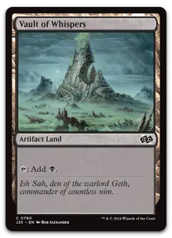 Vault of Whispers #780 (NM) Foundations Jumpstart J25 Magic MTG - Image 1