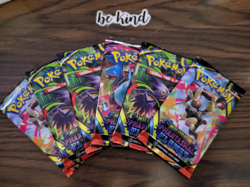 6 Unopened Packs of Pokemon Mega Evolution Phantasmal Flames - Image 1