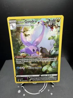 Pokemon TCG SWSH Crown Zenith Hisuian Goodra GG21/GG70 Galarian Gallery NM! - Image 1