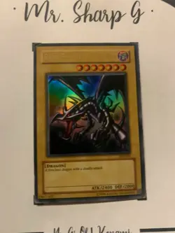 RED-EYES B. DRAGON - SDJ-001 ENGLISH Yu-Gi-Oh! CARD ULTRA RARE HOLO KONAMI** - Image 3