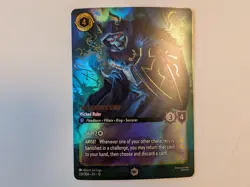 Disney Lorcana The Horned King - Wicked Ruler (Enchanted) - Whispers in the Well - Image 1