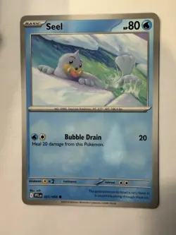Seel ME02: Phantasmal Flames 021/094 NM English Pokemon Card - Image 1