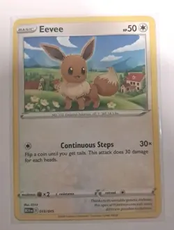 Eevee #013/015 McDonald's Promos 2024 Promo - Pokemon Cards - Image 1