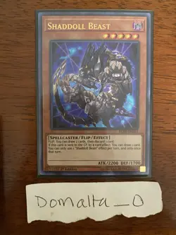 Yugioh Shaddoll Beast BLHR-EN083 Ultra Rare 1st Edition NM/VLP - Image 1
