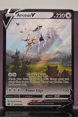 Arceus V SWSH204 SWSH: Sword & Shield Promo Cards Holo - Image 2