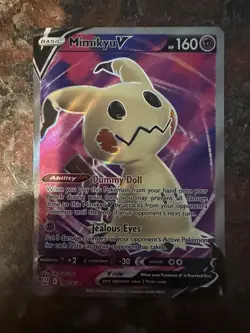Pokemon Mimikyu v Full Art Ultra Rare TCG Card Battle Styles 148/163 NM - Image 1