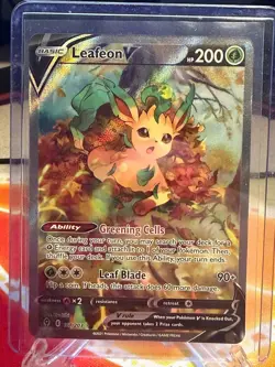Leafeon V 167/203 Alt art Evolving Skies Pokemon TCG 2021 - Mint Condition NM - Image 1