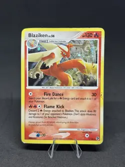 Pokemon TCG Blaziken Card 1/106 Rare Holo Great Encounters - Image 1