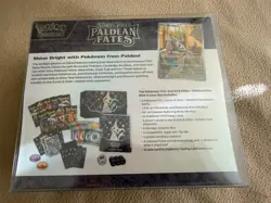 Pokemon TCG Scarlet & Violet Paldean Fates ETB Sealed in Protector - Image 2
