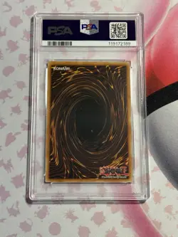 YUGIOH PSA 10 GEM Dragon Master Magia (PUR) RA04-EN055 1st Edition Ultimate Rare - Image 2