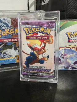 Pokemon Diamond & Pearl stormfront Booster Pack | Factory Sealed Infernape Art - Image 1