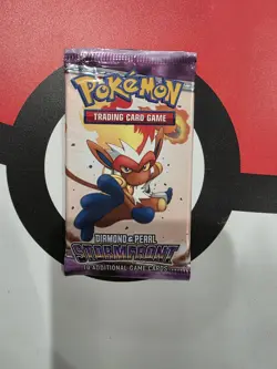 Pokemon Diamond & Pearl stormfront Booster Pack | Factory Sealed Infernape Art - Image 3