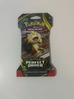 Pokemon Mega Evolution Perfect Order Sleeved Booster Pack - Image 1