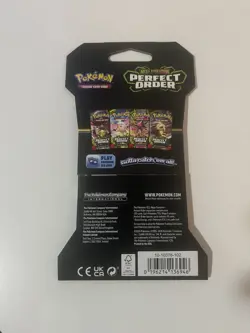 Pokemon Mega Evolution Perfect Order Sleeved Booster Pack - Image 2