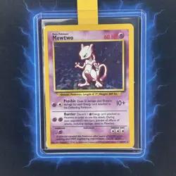 🌈Pokemon Base Set Mewtwo 10/102 Original PokemonBase Set Holo Rare Pokemon 🌈 - Image 1