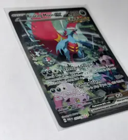 Pokemon TCG Roaring Moon Ex 251/182 SIR Paradox Rift Holo Full Art Holo - Image 5